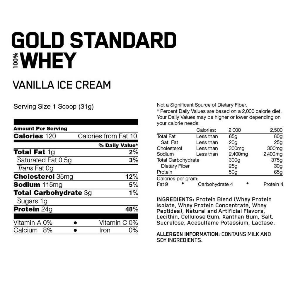 GOLD WHEY ESTÁNDAR